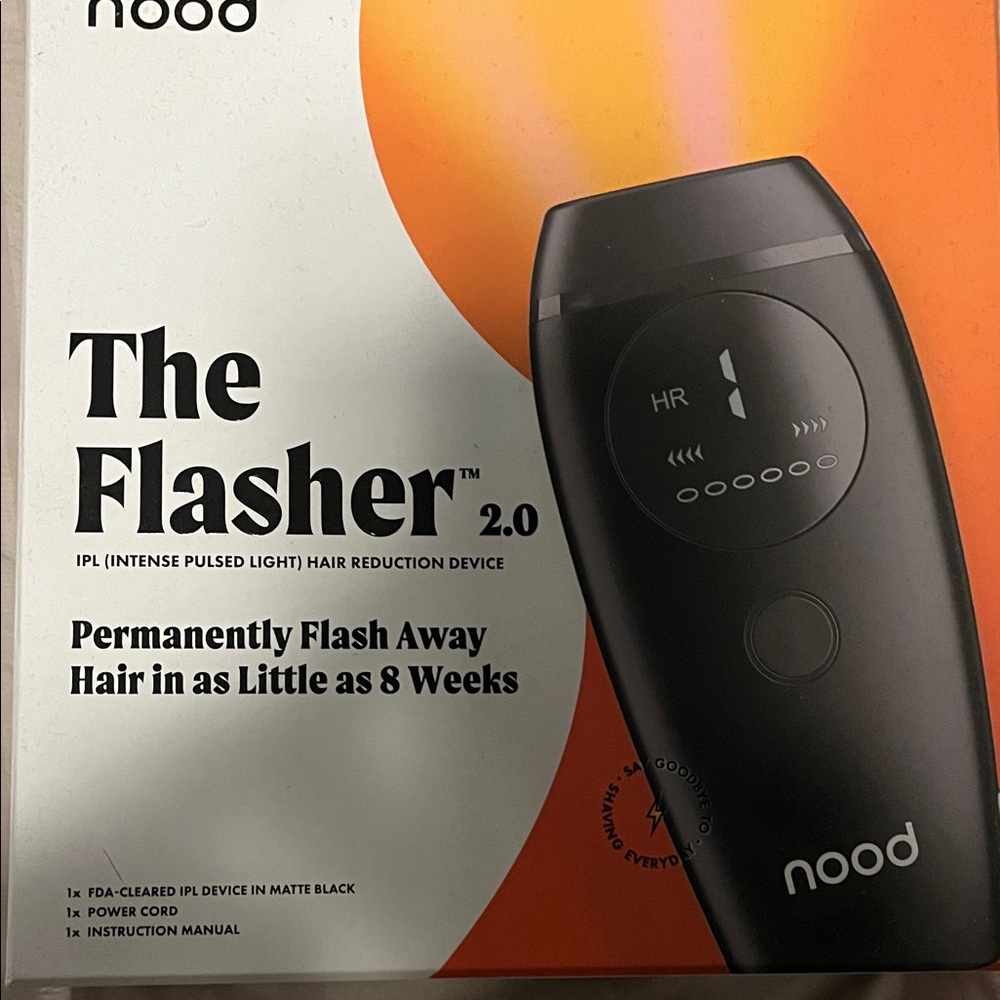 Nood The Flasher 2.0 IPL Hair Reduction Device - Black